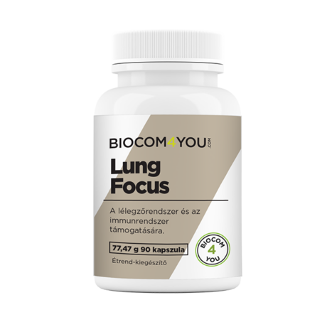 Lung Focus kapszula 90 db - Biocom