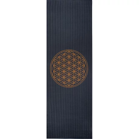 Leela jógaszőnyeg - Szürke Élet virága - Bodhi - Yoga Bazaar