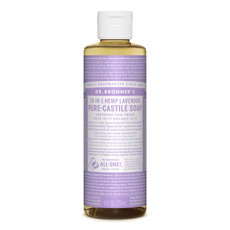 Dr. Bronner's Folyékony kasztíliai szappan koncentrátum - Levendula 240ml