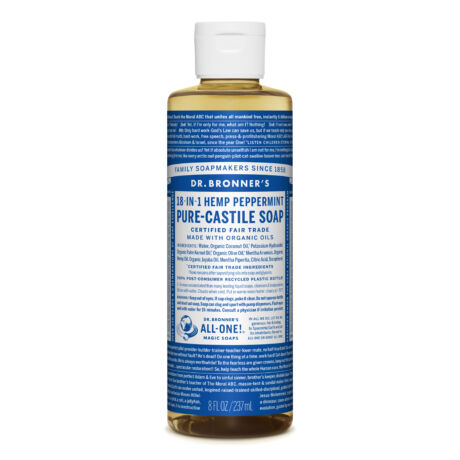 Dr. Bronner's Pure-castile liquid soaps 240ml - Peppermint