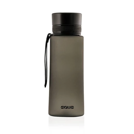 Bpa-mentes műanyag kulacs 600ml - Matte Black - Equa