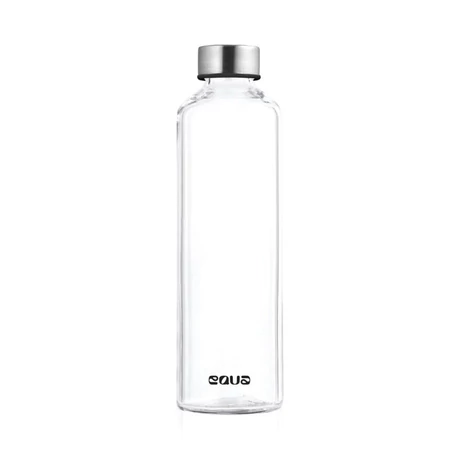 MISMATCH Üvegkulacs 750ml - Ezüst kupakos - Equa