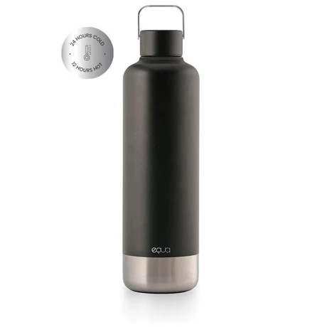 Timeless duplafalú termoszkulacs 1000ml - Dark - Equa