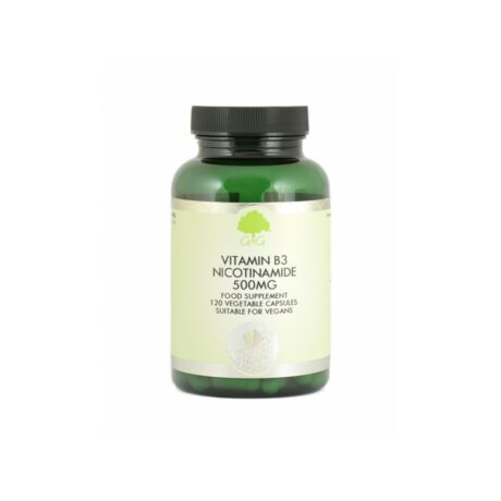 B3-vitamin (niacinamid) 500mg 120 kapszula – G&G