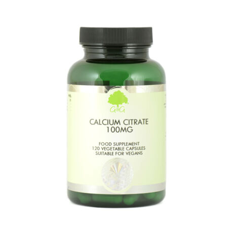 Calcium Citrate 100mg - 120 Capsules – G&G