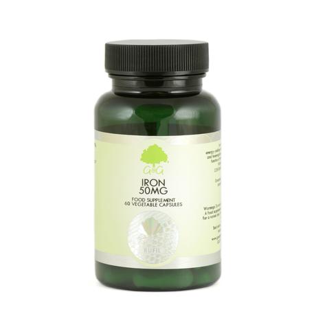 Iron 50mg - 60 Capsules – G&G