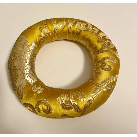Gyűrű alakú hangtál alátét - Sárga 17 cm - Karma