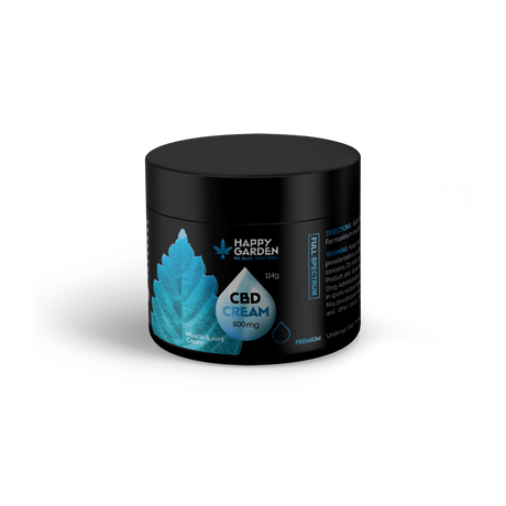 CBD Izom- és Ízületi Krém 500 mg - Happy Garden