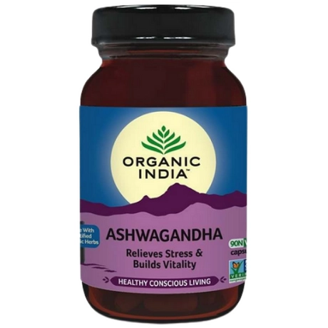 Organic India Bio Ashwagandha 90 kapszula