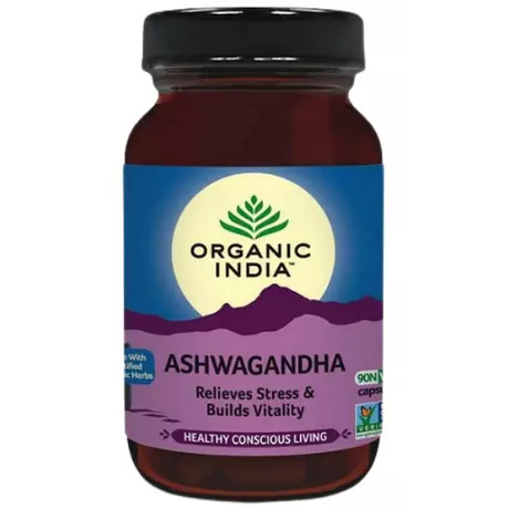 Organic India Bio Ashwagandha 90 kapszula