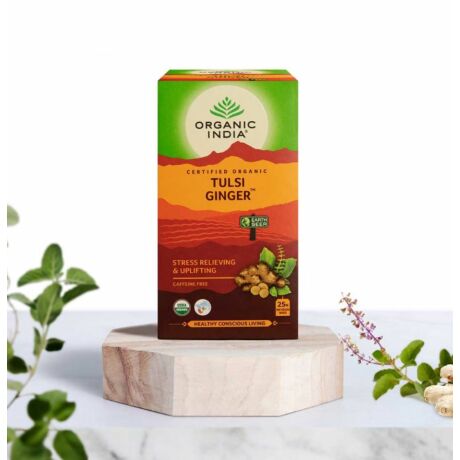 Bio Tulsi tea - Gyömbér - Filteres - Organic India
