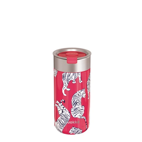 Boost kávés/teás pohár szűrővel 400ml - Tigers - Quokka
