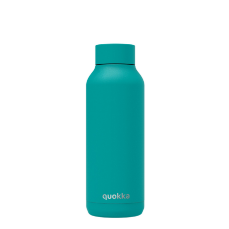 Solid Bold Turquoise Powder stainless steel 510ml - Quokka