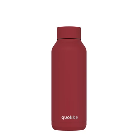 Solid - Firebrick Red fémkulacs 510ml - Quokka