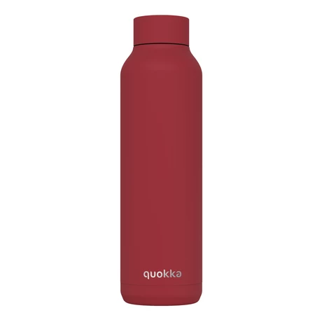 Solid - Firebrick Red fémkulacs 630ml - Quokka