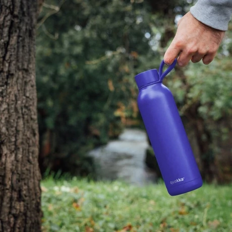 Quokka Solid - Stainless Steel Thermal Bottle 630 ml Sleek Ruby