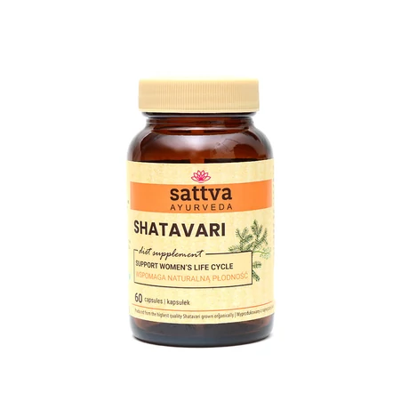 Shatavari 60 kapszula - Sattva Ayurveda
