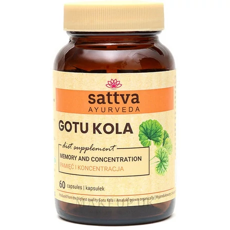 Gotu-kola 60 kapszula - Sattva Ayurveda