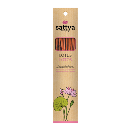 Füstölő, lótusz 30g - Sattva Ayurveda