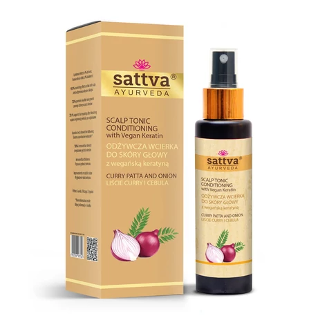 Hajtonik curry levéllel és vöröshagymával 100 ml - Sattva Ayurveda