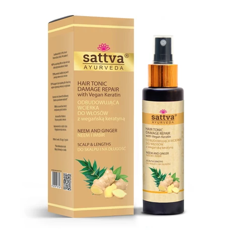 Hajtonik neem és gyömbér 100 ml - Sattva Ayurveda