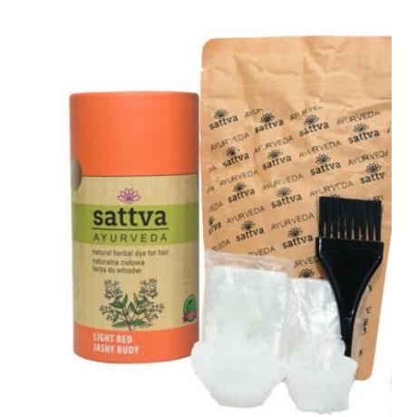 Henna - Természetes növényi hajszínező - répavörös 150g - Sattva Ayurveda