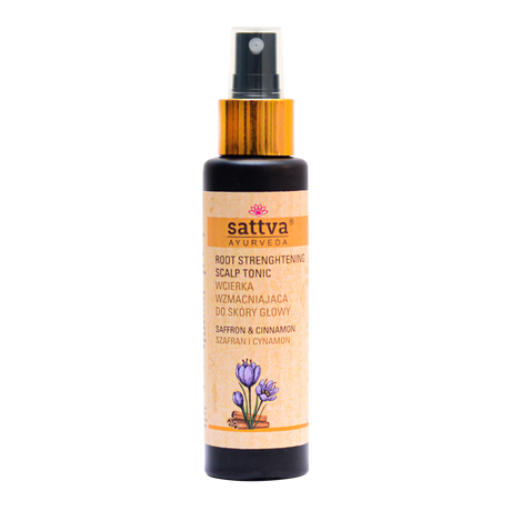 Hajhagyma erősítő hajtonik sáfránnyal és fahéjjal 100ml - Sattva Ayurveda