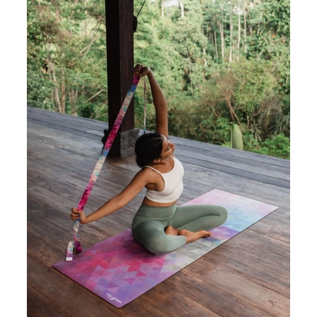 Yoga Strap - Mandala Black / YogaDesignLab: 8,990 Ft