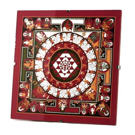Mandala falikép - Sri Yantra