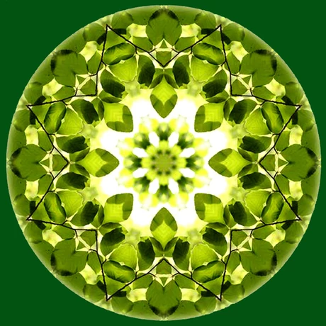 Mandala hűtőmágnes - Egészség