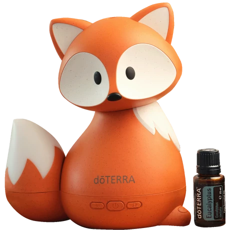 Fox diffuser + ajándék Eucalyptus illóolaj 15ml - doTERRA