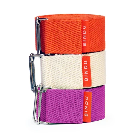 jógaheveder, yoga strap, színes XL Bindu