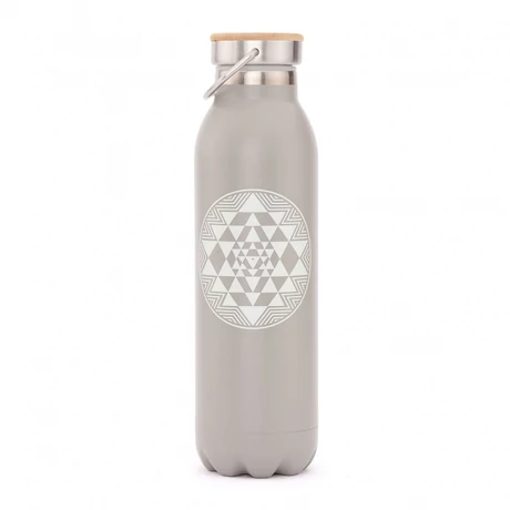 Fémkulacs - Yantra 600 ml - Szürke - Bodhi