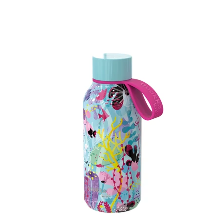 Kids Ice Sea Animals BPA mentes műanyag kulacs pánttal 430ml - Quokka