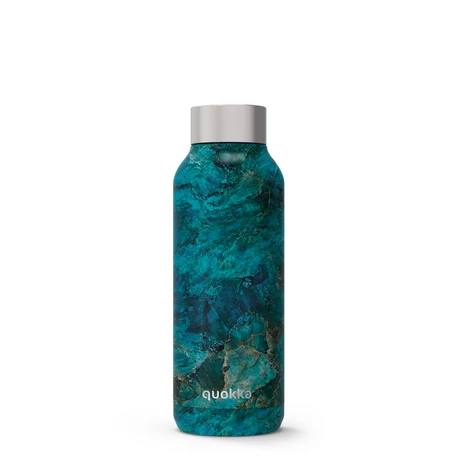 Hőtartó fémkulacs SOLID Blue rock fémkulacs 510ml - Quokka