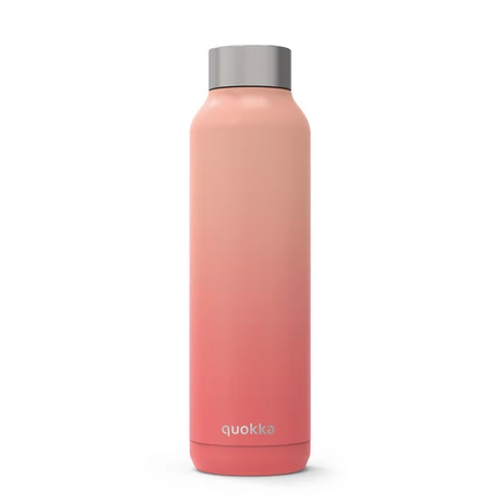 Hőtartó fémkulacs SOLID Peach fémkulacs 630ml - Quokka