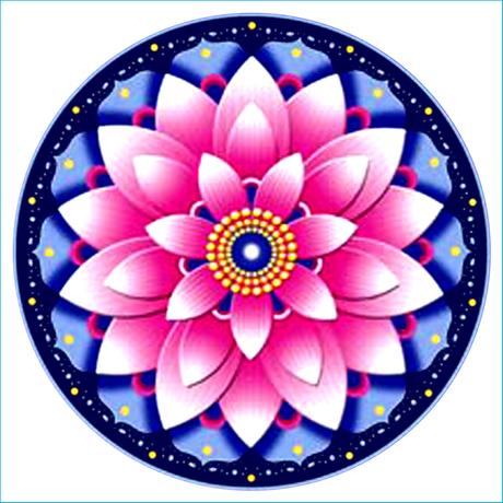 Mandala window sticker