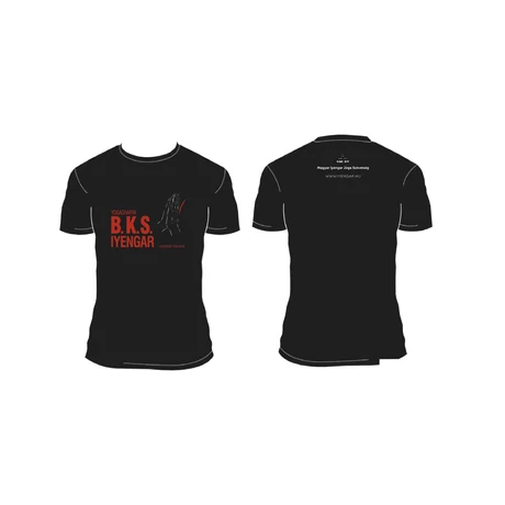 Jubileumi Iyengar Unisex Jóga Póló