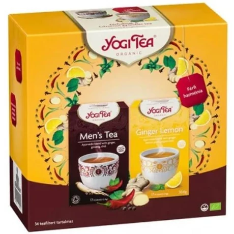 Férfi harmónia bio tea szett - Yogi Tea