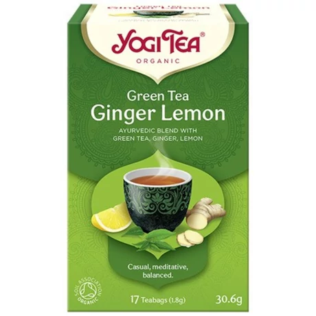 Yogi Tea - Zöld tea gyömbérrel és citrommal