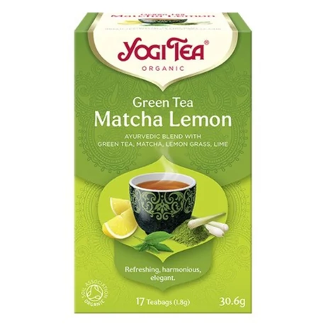 Yogi Tea - Zöld tea matchával és citrommal
