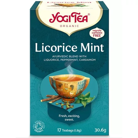 Yogi Tea - Édesgyökér tea mentával