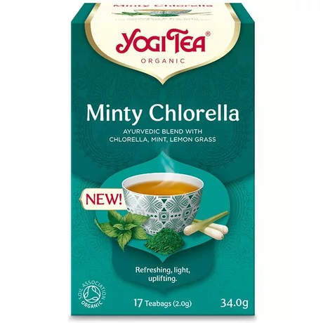 Yogi Tea - Mentás tea chlorella algával