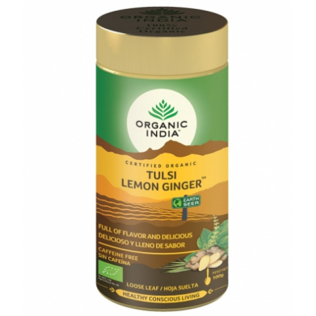 Bio Tulsi tea - Szálas gyömbér-Citrom Tea - Organic India