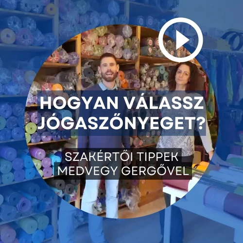 Hogyan válassz jógaszőnyeget? – Szakértői tippek Medvegy Gergővel