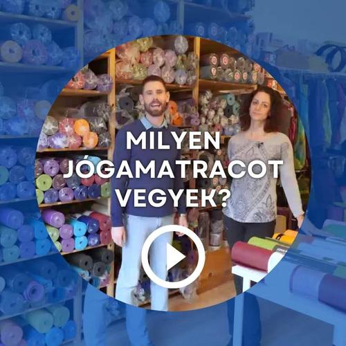 Milyen jógamatracot vegyek? Avagy a jógaszőnyeg választásának szempontjai! - Medvegy Gergővel