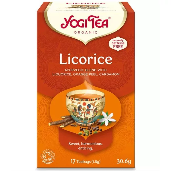 Édesgyökér bio tea - Yogi Tea