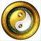 Mandala Ablakmatrica - Ying Yang