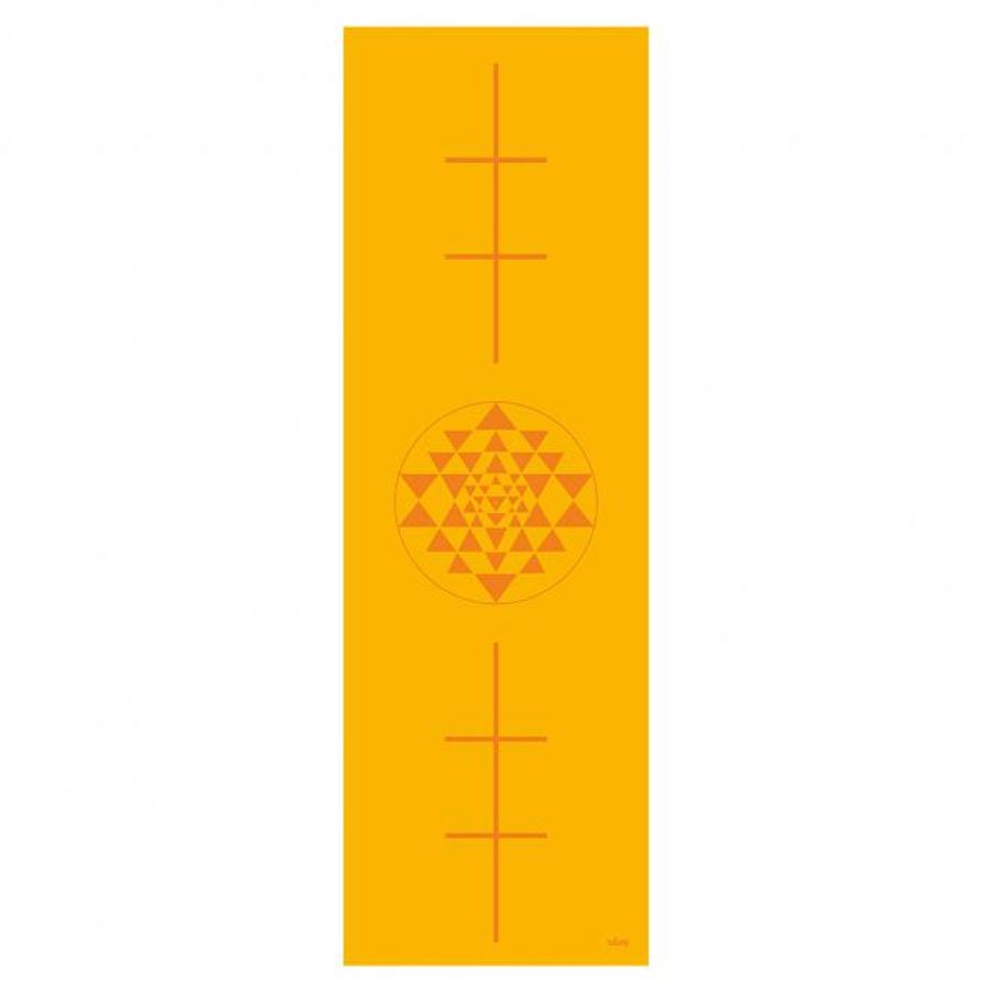 Leela jógaszőnyeg - Sárga Yantra - Bodhi most 8.990 Ft-ért - Yoga Bazaar